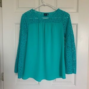 Kaari Blue Woven Top